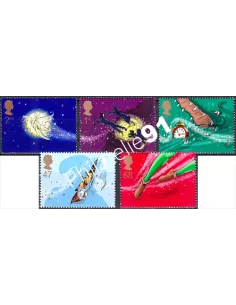 Grande-Bretagne, n° 2358 à 2362, collection timbre Europe