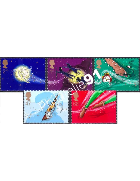 Grande-Bretagne, n° 2358 à 2362, collection timbre Europe