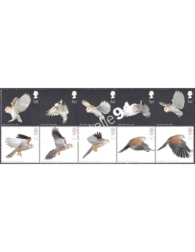 Grande-Bretagne, n° 2393 à 2402, Bande, collection timbre Europe