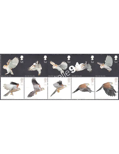Grande-Bretagne, n° 2393 à 2402, Bande, collection timbre Europe