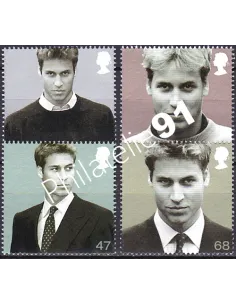 Grande-Bretagne, n° 2454 à 2457 collection timbre Europe