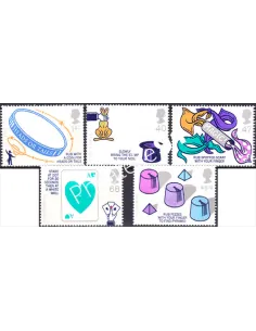 Grande-Bretagne, n° 2628 à 2632 collection timbre Europe