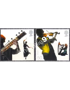 Timbres de Grande-Bretagne n° 2800 à 2801 collection timbres Europa