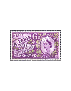 Grande-Bretagne, n° 372, avec phosphore, collection timbre Europe