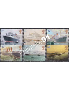 Grande-Bretagne, n° 2548 à 2553, collection timbre Europe