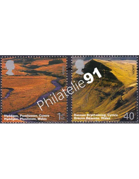 Grande-Bretagne, n° 2569 à 2570, collection timbre Europe