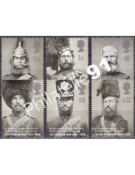 Grande-Bretagne, n° 2588 à 2593, collection timbre Europe