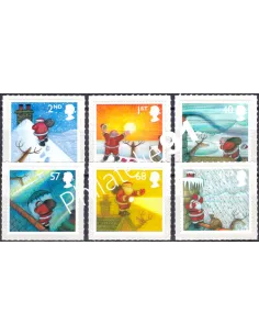 Grande-Bretagne, n° 2594 à 2599, collection timbre Europe