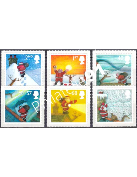 Grande-Bretagne, n° 2594 à 2599, collection timbre Europe