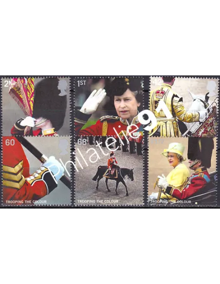Grande-Bretagne, n° 2654 à 2659 collection timbre Europe