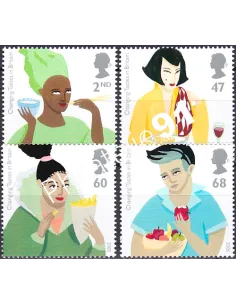 Grande-Bretagne, n° 2674 à 2677, collection timbre Europe