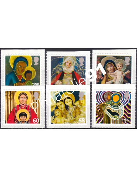 Grande-Bretagne, n° 2700 à 2705, collection timbre Europe