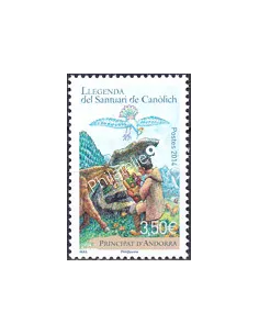 Andorre Français n° 748, collection timbres Europe
