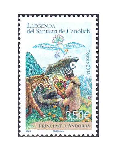 Andorre Français n° 748, collection timbres Europe