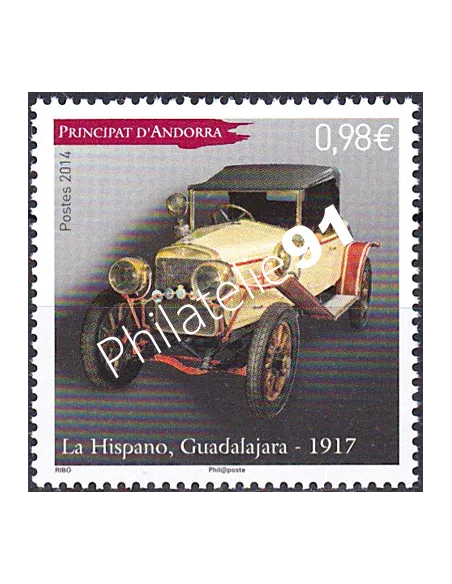 Andorre Français n° 750, collection timbres Europe