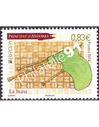 Andorre Français n° 752, collection timbres Europe