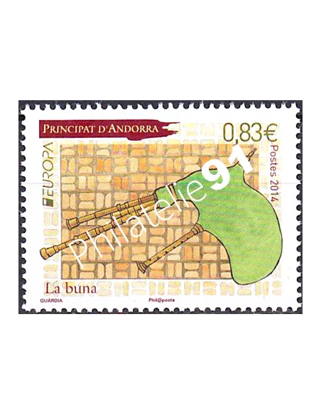 Andorre Français n° 752, collection timbres Europe