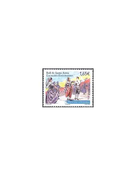Andorre Français n° 757, collection timbres Europe