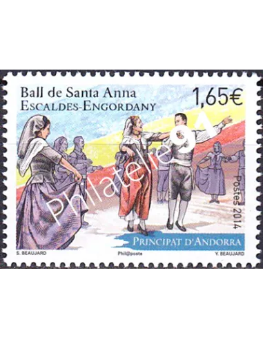 Andorre Français n° 757, collection timbres Europe