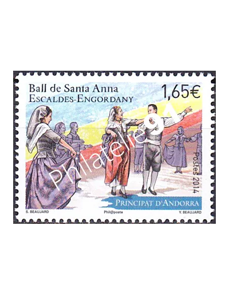 Andorre Français n° 757, collection timbres Europe