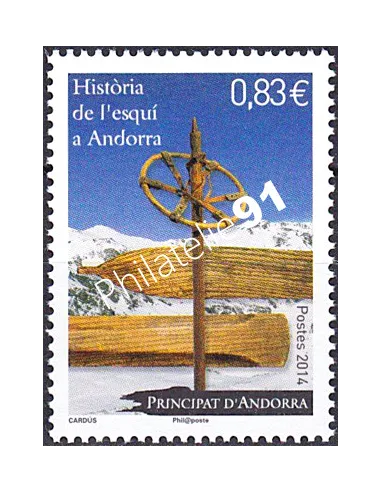 Andorre Français n° 760, collection timbres Europe