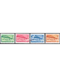 Timbres neufs de Yougoslavie n° 495 à 498 - Thématique : Ponts