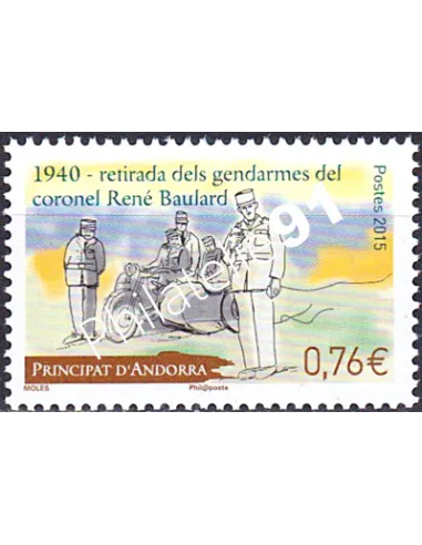 Andorre Français n° 766, collection timbres Europe