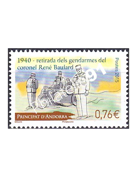 Andorre Français n° 766, collection timbres Europe