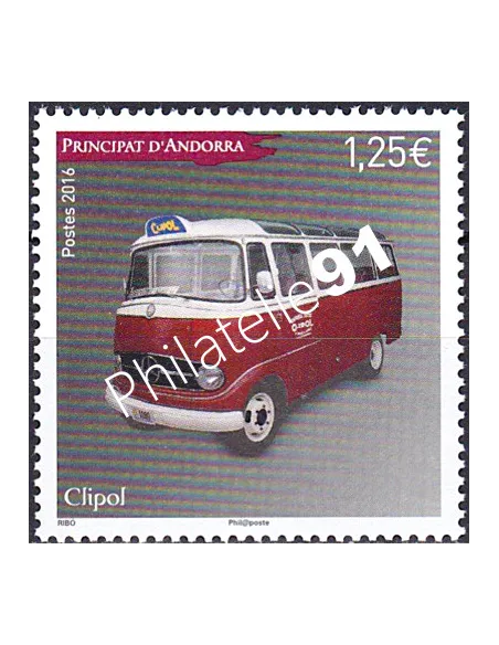 Andorre Français n° 788, collection timbres Europe