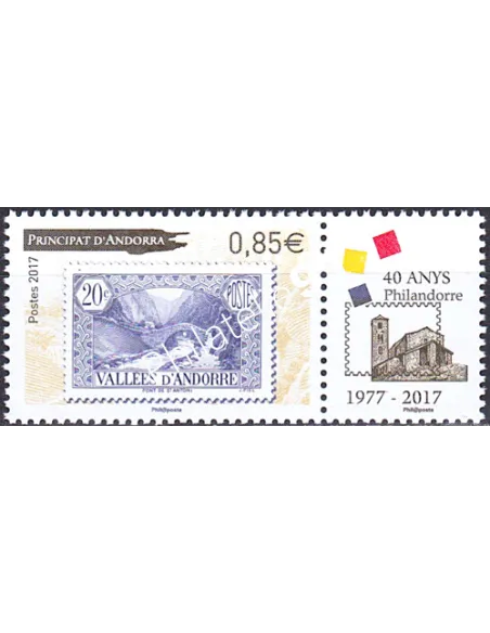 Andorre Français n° 795, collection timbres Europe