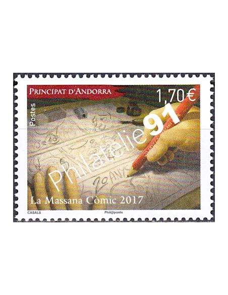 Andorre Français n° 796, collection timbres Europe