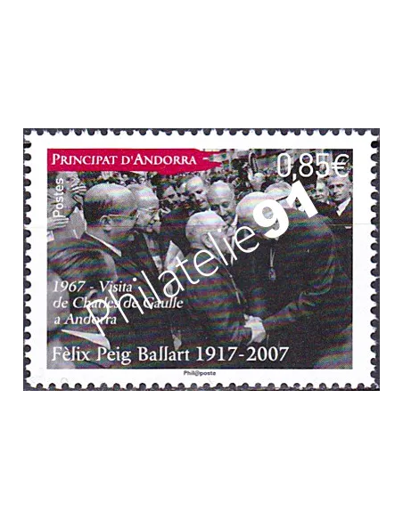 Andorre Français n° 803, collection timbres Europe