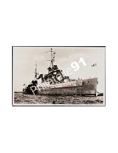 Carte postale - Croiseur -H.M.S. SHEFFIELD- - Flotte anglaise 39
