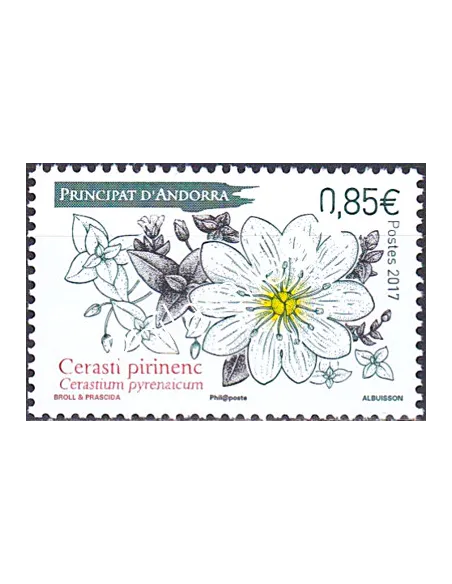 Andorre Français n° 806, collection timbres Europe