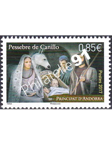 Andorre Français n° 808, collection timbres Europe