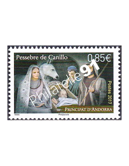 Andorre Français n° 808, collection timbres Europe