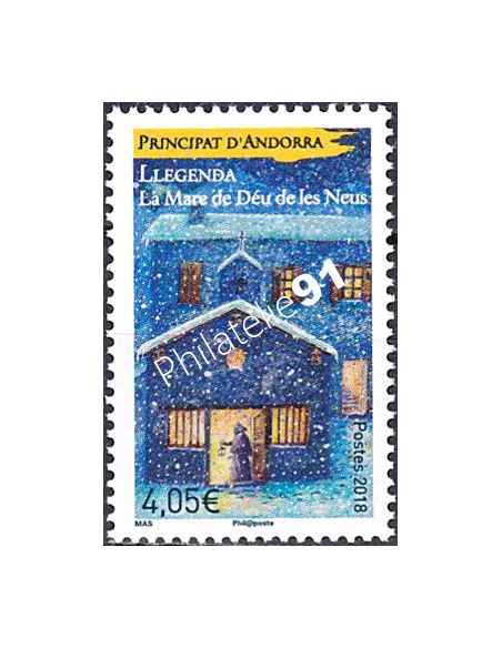 Andorre Français n° 809, collection timbres Europe