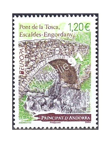 Andorre Français n° 814, collection timbres Europe