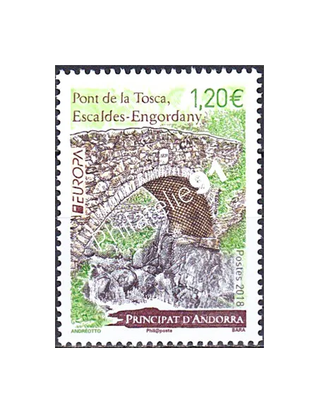 Andorre Français n° 814, collection timbres Europe