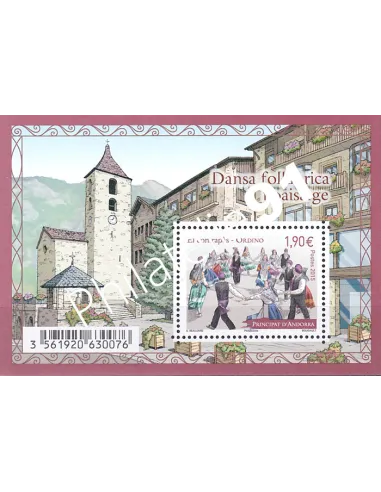 Andorre Français, Feuille n° F771, collection timbres Europe