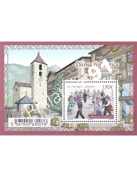 Andorre Français, Feuille n° F771, collection timbres Europe