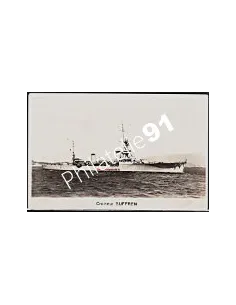 Carte postale - Croiseur -SUFFREN- (1) - Flotte française 39/45