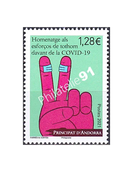 Andorre Français n° 856, collection timbres Europe