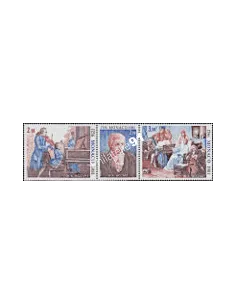 TIMBRE DE MONACO - n° 1272A - Triptyque - Mozart