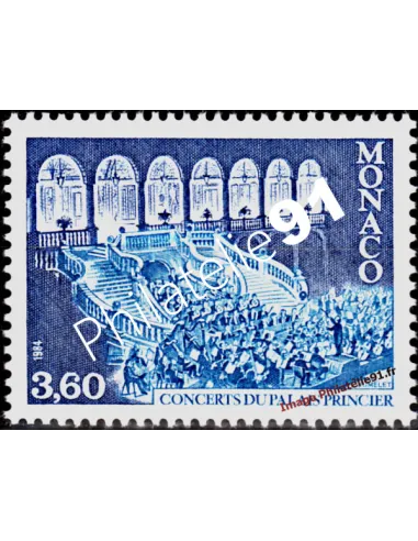 MONACO - n° 1429 - Concerts du Palais Princier