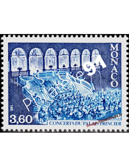 MONACO - n° 1429 - Concerts du Palais Princier