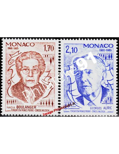 MONACO - n° 1471 à 1472 - 1er prix de composition musicale