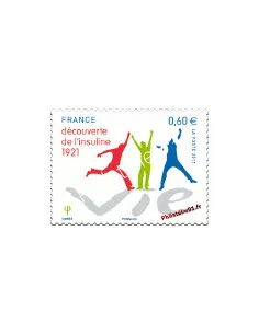 Timbre de France n° 4630 - 90ème anniversaire de la Découverte de l'Insuline