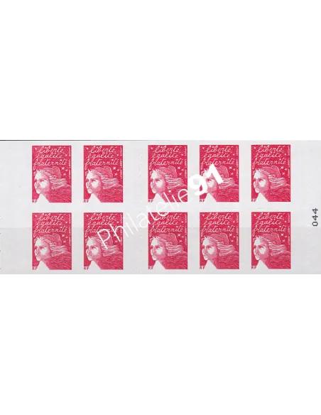Variété sur Carnet n° 3419-C2b, collection timbres France