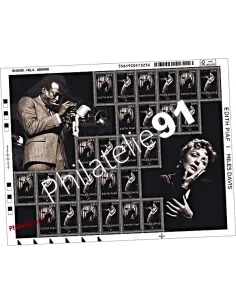 Feuille n° 4671, Édith Piaf et Miles Davis, Émission commune